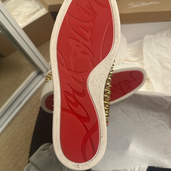 LOUBOUTIN PLATFORM SNEAKERS - Picture 3 of 7